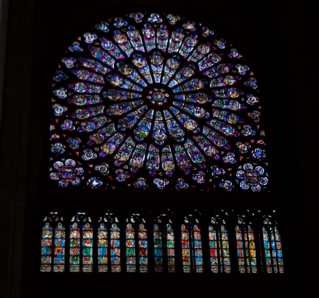 North Rose window- Notre Dame