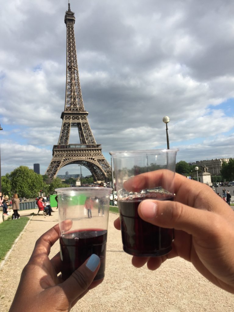 Eiffel Tower- wine