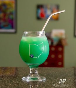 Emerald Lady green cocktail