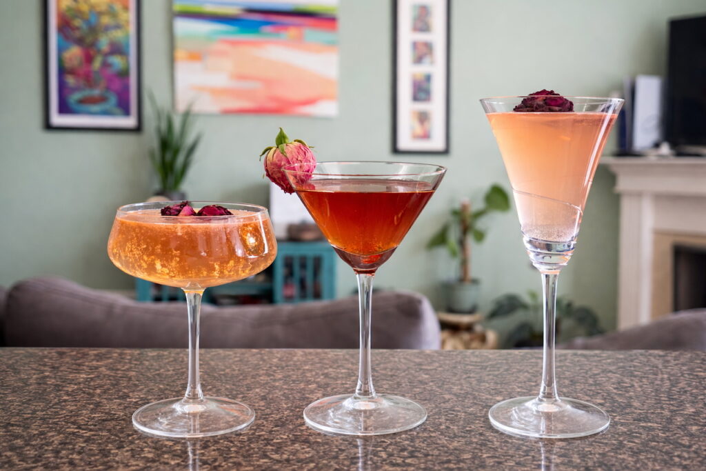 Rose Cocktails