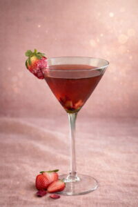 Strawberry Rose Martini